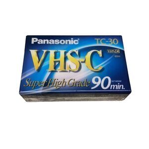 Panasonic TC-30 VHS-C 90 Minute Sealed